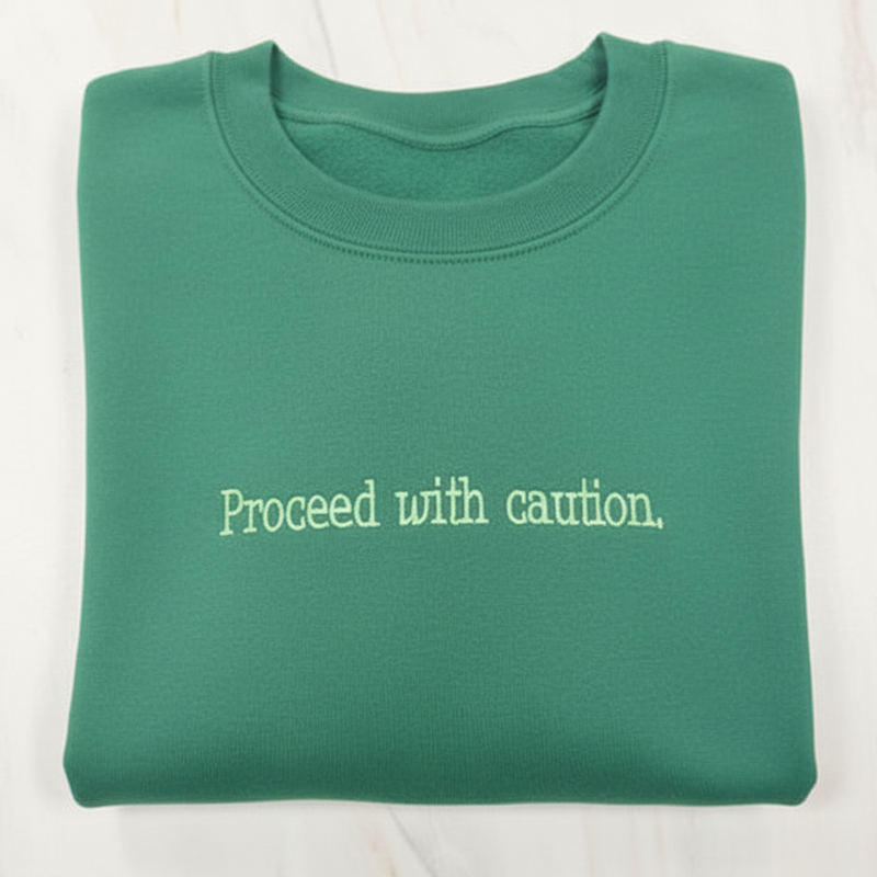 Proceed With Caution Sweatshirt