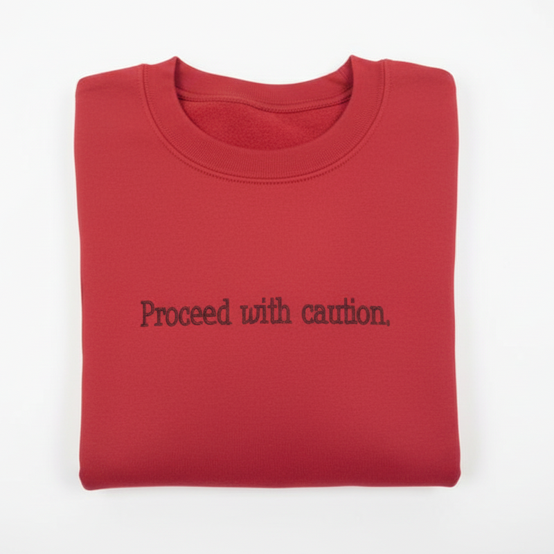 Proceed With Caution Sweatshirt