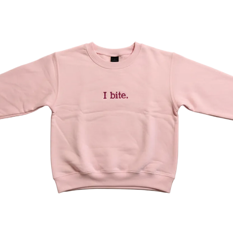 I Bite Sweatshirt