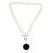 Silver Toggle Necklace