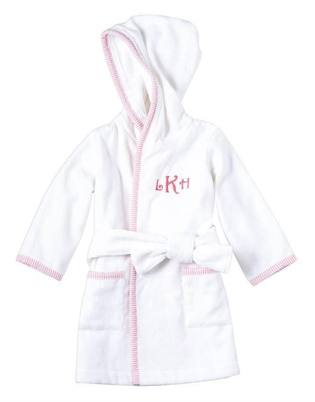 Seersucker Hooded Robe