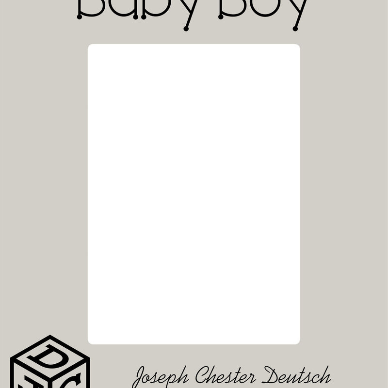 Presents of Mine, Baby Boy Design, Frame, Baby
