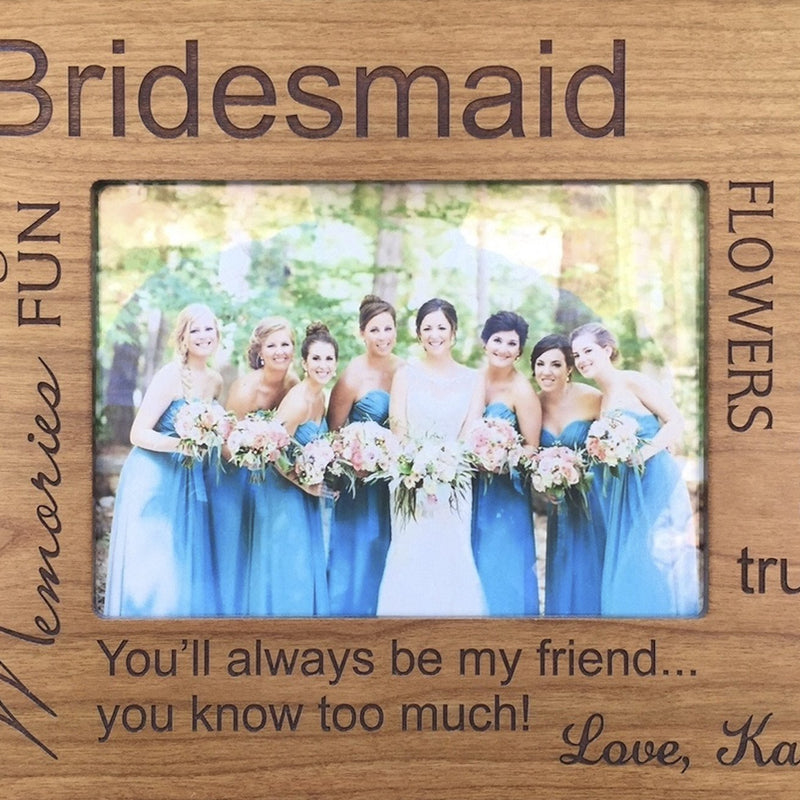 Presents of Mine, Bridesmaid Design, Frame, Wedding, Bridal