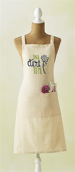 Talk Dirt to Me Apron