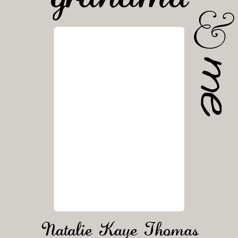 Presents of Mine, Grandma & Me Design, Grandparents, Frame