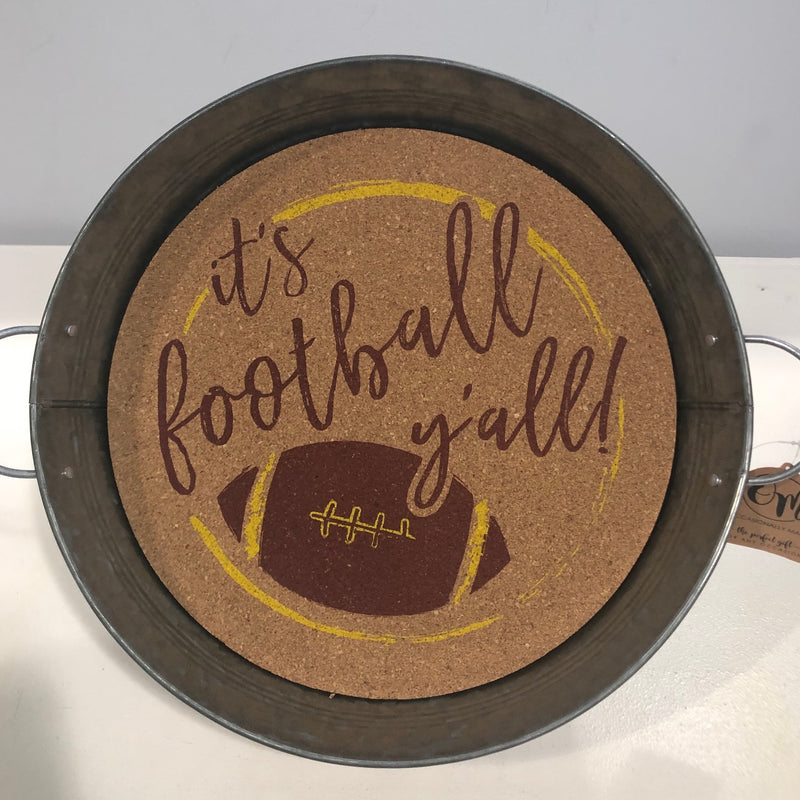 Serving Tray with Cork Insert - Premade