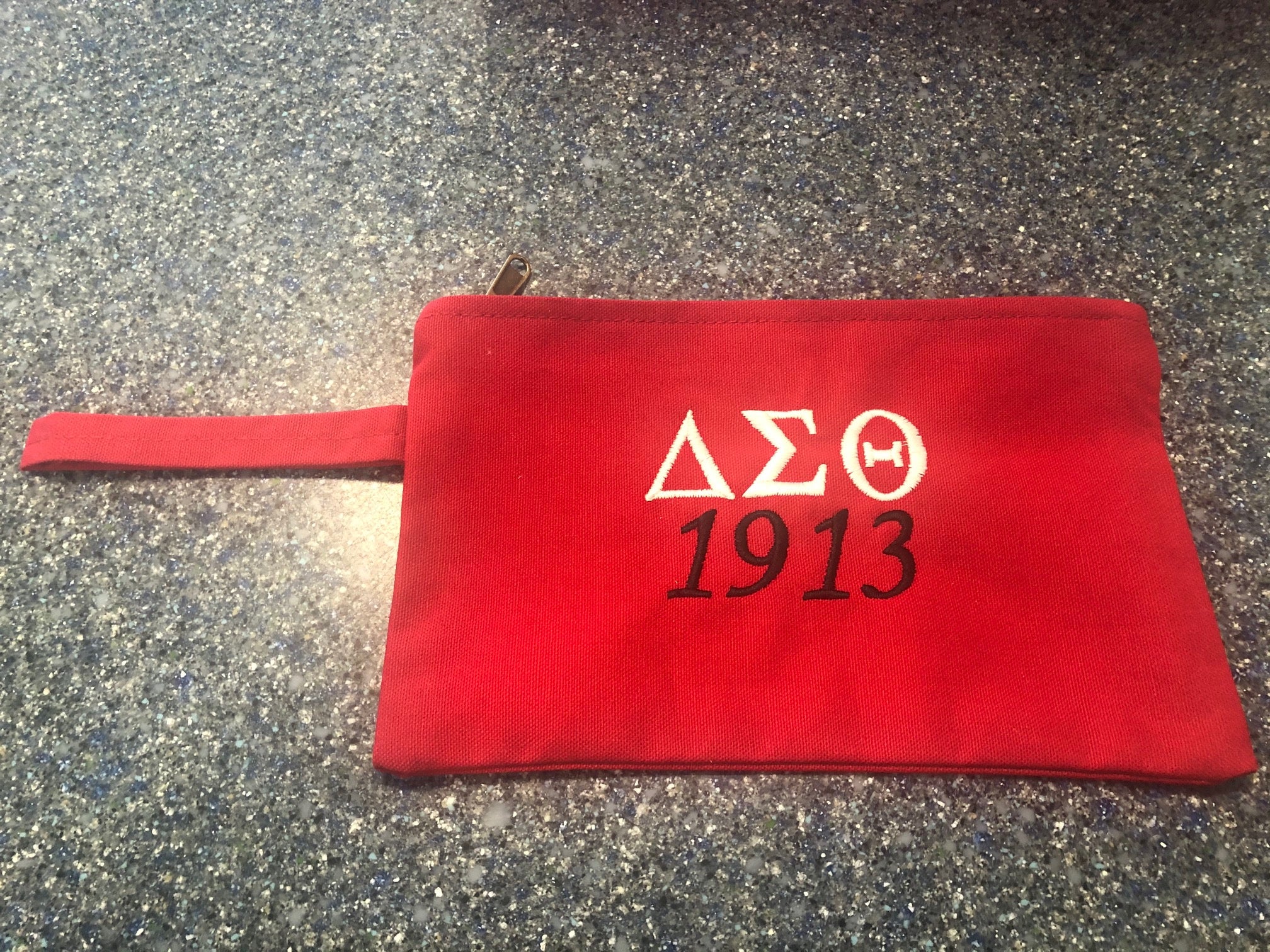 DST Canvas Clutch