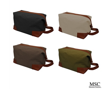 Men's Canvas Dopp Kit